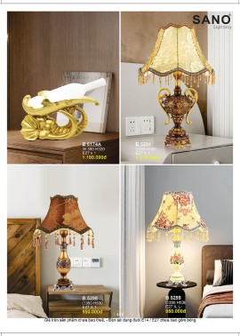 CATALOGUE ĐÈN SANO 2026-2027 ( Chiếc khấu từ 55%-58%)