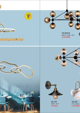 CATALOGUE ĐÈN TRANG TRÍ EUROTO 2025 ( CK từ 55%-60%)