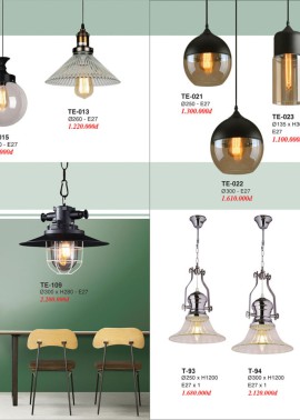 CATALOGUE ĐÈN TRANG TRÍ EUROTO 2025 ( CK từ 55%-60%)