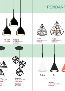 CATALOGUE ĐÈN TRANG TRÍ EUROTO 2025 ( CK từ 55%-60%)