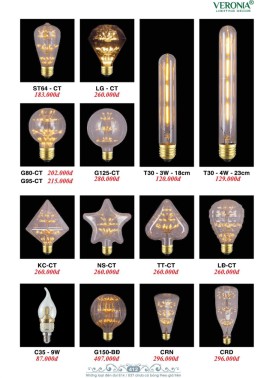 CATALOGUE ĐÈN VERONA 2026 ( CK từ 50%-60%)