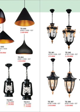 CATALOGUE ĐÈN TRANG TRÍ EUROTO 2025 ( CK từ 55%-60%)