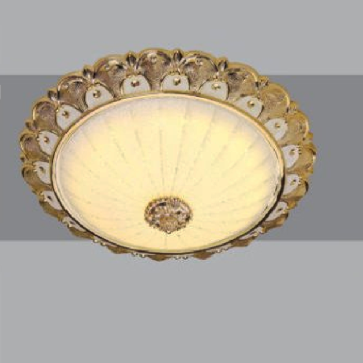 SN - OT 4162B: Đèn ốp trần chao thủy tinh - KT: Ø420mm - Đèn LED 18W ánh sáng đổi 3 màu