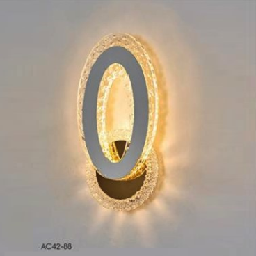 AC 42 - 88: Đèn gắn tường LED - KT: 170mm x H300mm - Đèn LED 24W ánh sáng đổi 3 màu