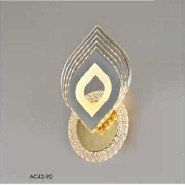 AC 42 - 90: Đèn gắn tường LED - KT: 180mm x H300mm - Đèn LED 24W ánh sáng đổi 3 màu