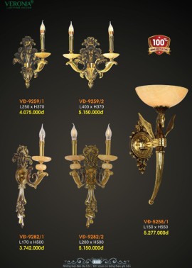CATALOGUE ĐÈN VERONA 2026 ( CK từ 50%-60%)