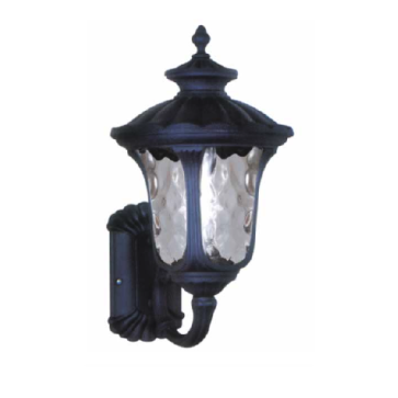 E - TD - 43: Đèn gắn tường ngoài trời - KT: L190mm x H370mm - Bóng đèn E27 x 1