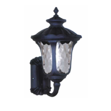 E - TD - 43: Đèn gắn tường ngoài trời - KT: L190mm x H370mm - Bóng đèn E27 x 1