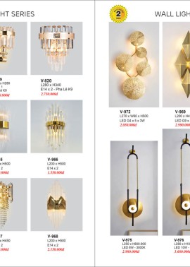 CATALOGUE ĐÈN TRANG TRÍ EUROTO 2025 ( CK từ 55%-60%)