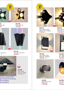 CATALOGUE ĐÈN TRANG TRÍ EUROTO 2025 ( CK từ 55%-60%)