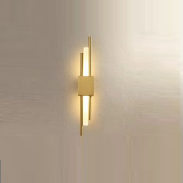 LH - GT - 482: Đèn gắn tường chao ống thủy tinh sáng 2 đầu - KT: W80mm x H500mm - Đèn LED