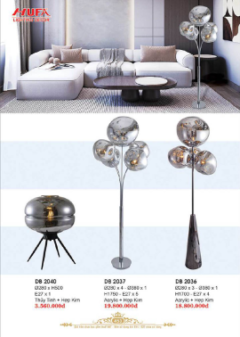 CATALOGUE ĐÈN HUFA ( CK TỪ 55%-65%)