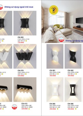 CATALOGUE ĐÈN TRANG TRÍ EUROTO 2025 ( CK từ 55%-60%)