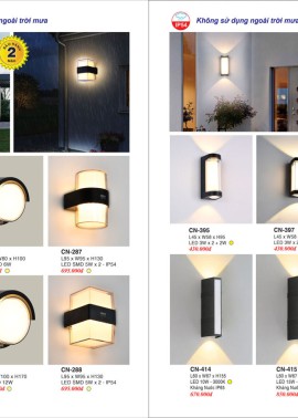 CATALOGUE ĐÈN TRANG TRÍ EUROTO 2025 ( CK từ 55%-60%)