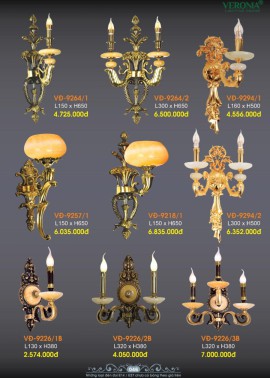 CATALOGUE ĐÈN VERONA 2026 ( CK từ 50%-60%)