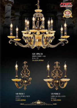 CATALOGUE ĐÈN HUFA ( CK TỪ 55%-65%)