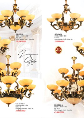 CATALOGUE ĐÈN TRANG TRÍ EUROTO 2025 ( CK từ 55%-60%)