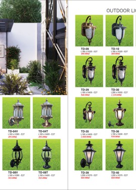 CATALOGUE ĐÈN TRANG TRÍ EUROTO 2025 ( CK từ 55%-60%)