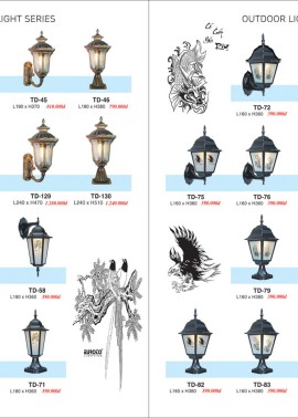 CATALOGUE ĐÈN TRANG TRÍ EUROTO 2025 ( CK từ 55%-60%)