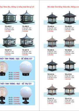 CATALOGUE ĐÈN TRANG TRÍ EUROTO 2025 ( CK từ 55%-60%)