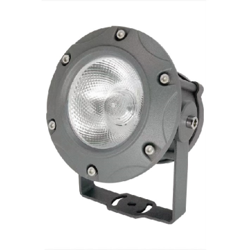 E - FNT- 05: Đèn pha ngoài trời LED COB 10W - KT: Ø110mm x H100mm - Ánh sáng trắng/vàng