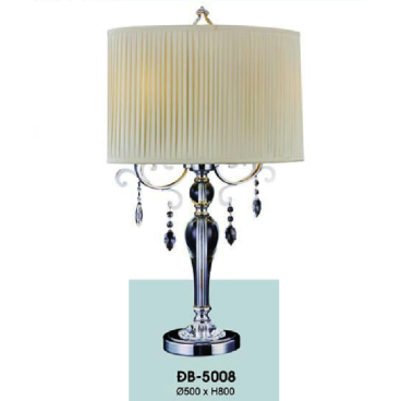HF - ĐB - 5008: Đèn bàn/đèn đầu giường - KT: Ø500mm x H800mm - Bóng đèn E14 x 1 bóng