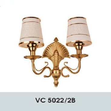 HF - VC  5022/2B: Đèn gắn tường 2 bóng - Đèn  E27 x 2 bóng