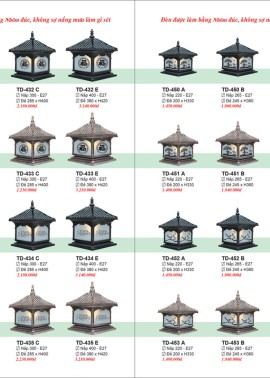 CATALOGUE ĐÈN TRANG TRÍ EUROTO 2025 ( CK từ 55%-60%)