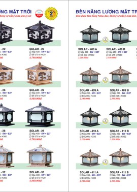 CATALOGUE ĐÈN TRANG TRÍ EUROTO 2025 ( CK từ 55%-60%)