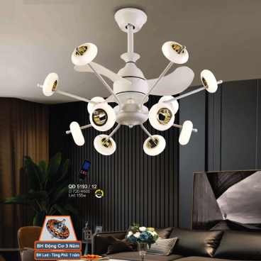 QĐ 5193: Quạt trần đèn LED