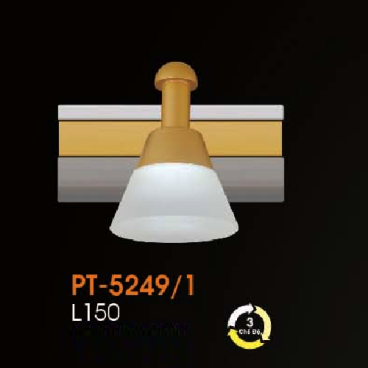VE - PT - 5249/1: Đèn rọi tranh/gương đơn - KT: L150mm - Đèn LED đổi 3 màu