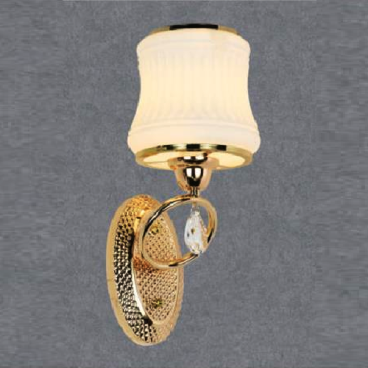 SN - V 5268: Đèn gắn tường đơn  - KT: Ø140mm x H330mm - Bóng đèn E27 x 1 bóng