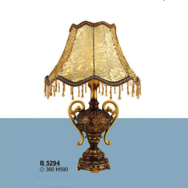 SN - B 5294: Đèn đặt tủ đầu giường/đèn bàn - KT: Ø360mm x H590mm -  Bóng đèn E27 x 1 bóng