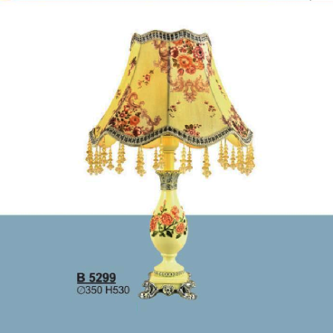 SN - B 5299: Đèn đặt tủ đầu giường/đèn bàn - KT: Ø350mm x H530mm -  Bóng đèn E27 x 1 bóng