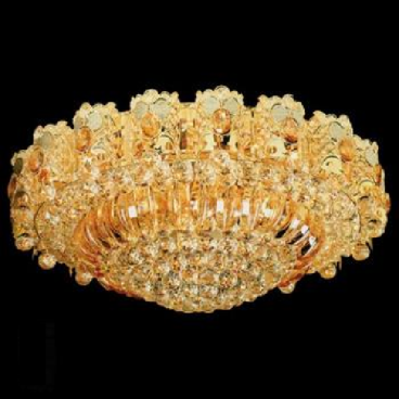 E - MFL - 53: Đèn áp trần Phale, 197 Hạt Phale K9 - KT: Ø800mm x H350mm -  Đèn LED đổi 3 màu - Remote