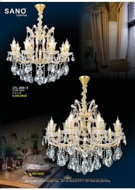 CATALOGUE ĐÈN SANO 2026-2027 ( Chiếc khấu từ 55%-58%)