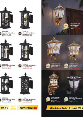 CATALOGUE ĐÈN SLISTER - CUỐN B