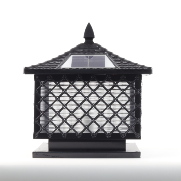 TD - 54: Đèn đầu trụ NLMT - KT: L300mm x W300mm  - Bóng đèn LED +  E27 x 1