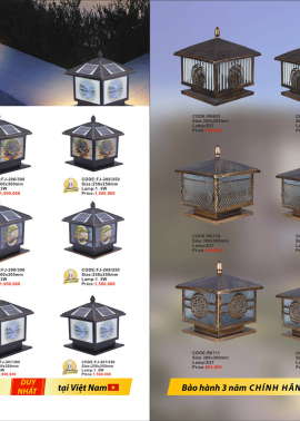 CATALOGUE ĐÈN SLISTER - CUỐN B