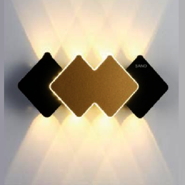 SN - VL 5774: Đèn gắn tường LED - KT: W240mm x H100mm - Đèn LED 14W, ánh sáng vàng 4000K