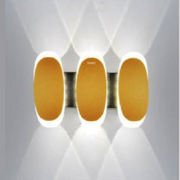 SN - VL 5784: Đèn gắn tường LED - KT: W160mm x H110mm - Đèn LED 14W, ánh sáng vàng 4000K