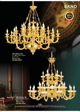 CATALOGUE ĐÈN SANO 2026-2027 ( Chiếc khấu từ 55%-58%)