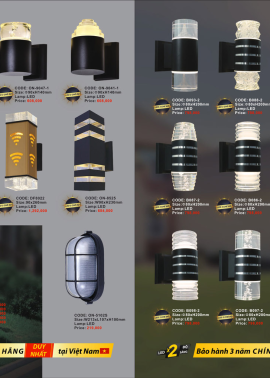 CATALOGUE ĐÈN SLISTER - CUỐN B