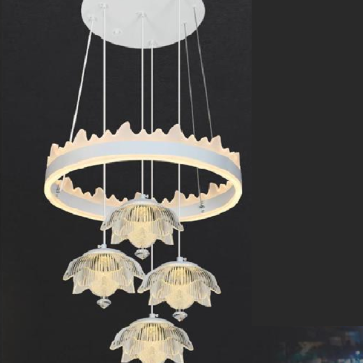 NV- NB 616/4: Đèn thả LED - KT: Ø400mm x H800mm - Đèn LED đổi 3 màu