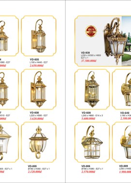 CATALOGUE ĐÈN TRANG TRÍ EUROTO 2025 ( CK từ 55%-60%)