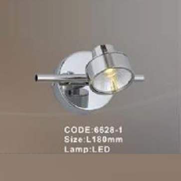 CODE: 6628 - 1: Đèn rọi tranh/gương đơn - KT: L180mm - Đèn LED ánh sáng vàng