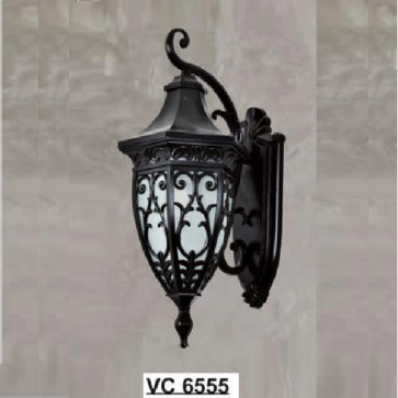 SN - VC 6555: Đèn gắn tường ngoài trời - KT: Ø200mm x H400mm - Bóng đèn E27 x 1