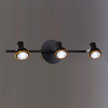 CODE: 6590 - 3: Đèn rọi tranh/gương 3 bóng  - KT: L460mm - Đèn LED ánh sáng vàng