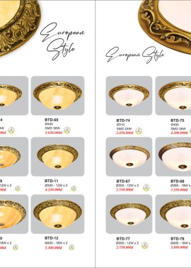 CATALOGUE ĐÈN TRANG TRÍ EUROTO 2025 ( CK từ 55%-60%)