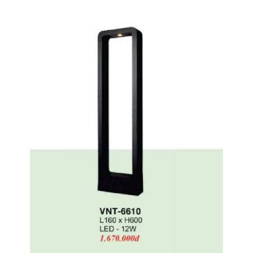 VNT - 6610: Đèn trụ sân vườn LED